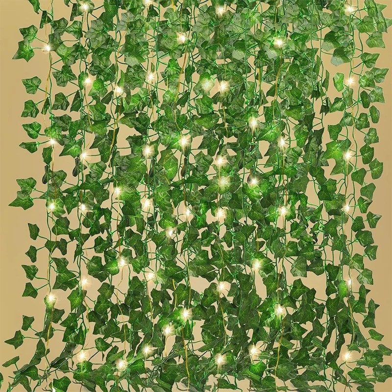 Lighting Decor For Diwali - 녹색 아이비 210cm LED 가벼운 문자열
