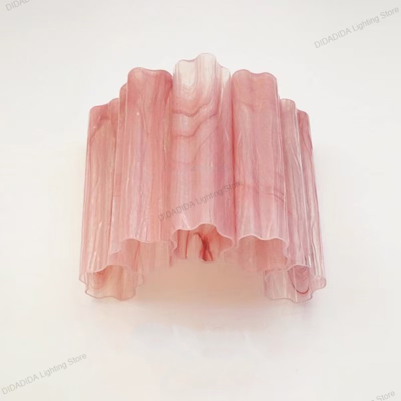 Foyer Lighting Wall Decor - 럭셔리 아메리칸 화이트 무라노 글라스 벽등,