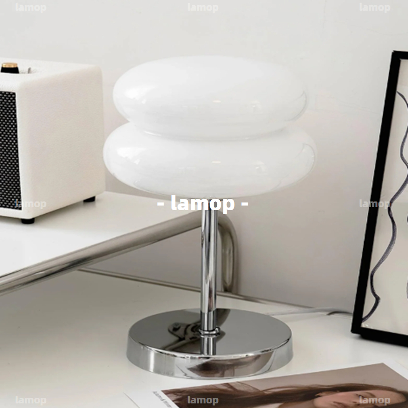 Decor Lighting Table Lamps - 바우하우스 크림 글로브 테이블 램프 미드센추리