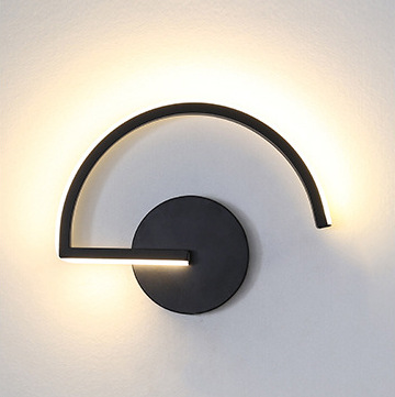 Decor Lighting Table Lamps - 현대적인 북유럽 LED 벽등, 미니멀리스트 블랙
