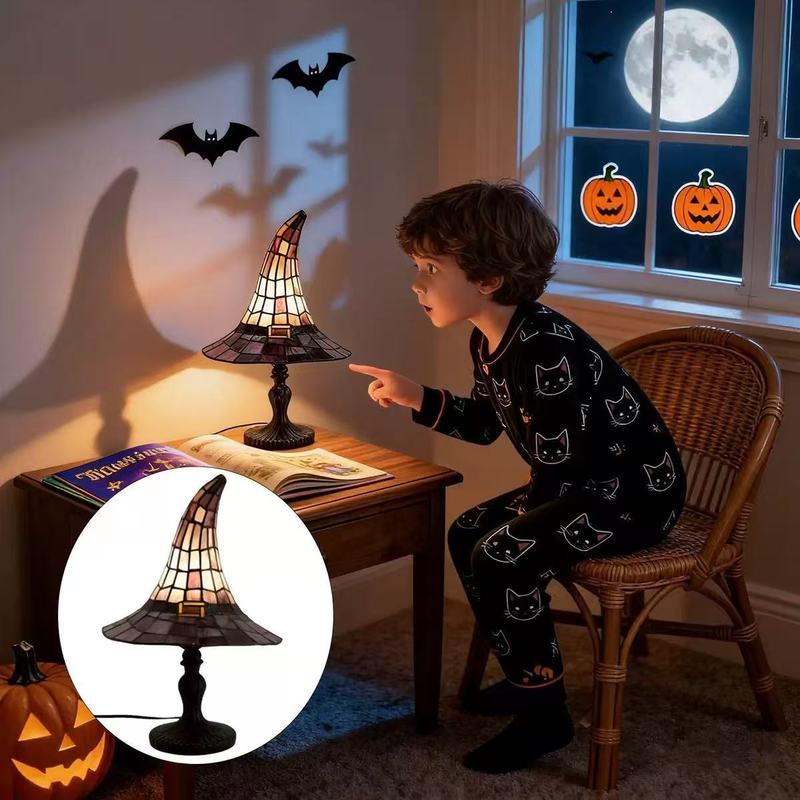 Decor Lighting Table Lamps - 스테인드 워치햇 테이블 램프 수제 고딕