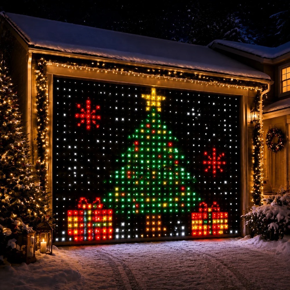 Fairy Light Curtain - 스마트 RGB LED 커튼 조명 블루투스