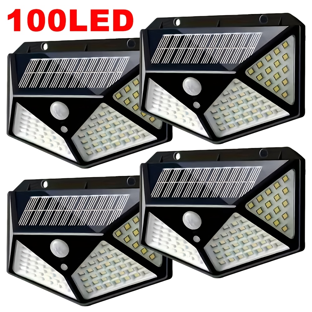 Lighting Decor Outdoor - 100LED 야외 태양광 정원등, 모션 센서