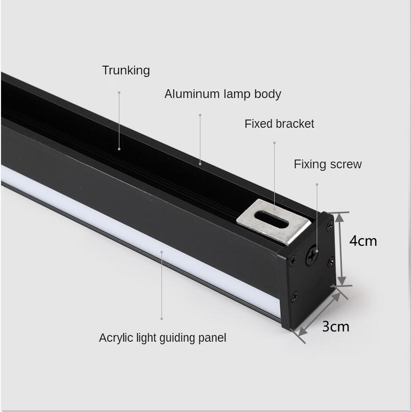 현대적인 블랙 LED 벽등, 식당 거실 장식용 LED  - Foyer Lighting Wall Decor 리뷰 및 가격
