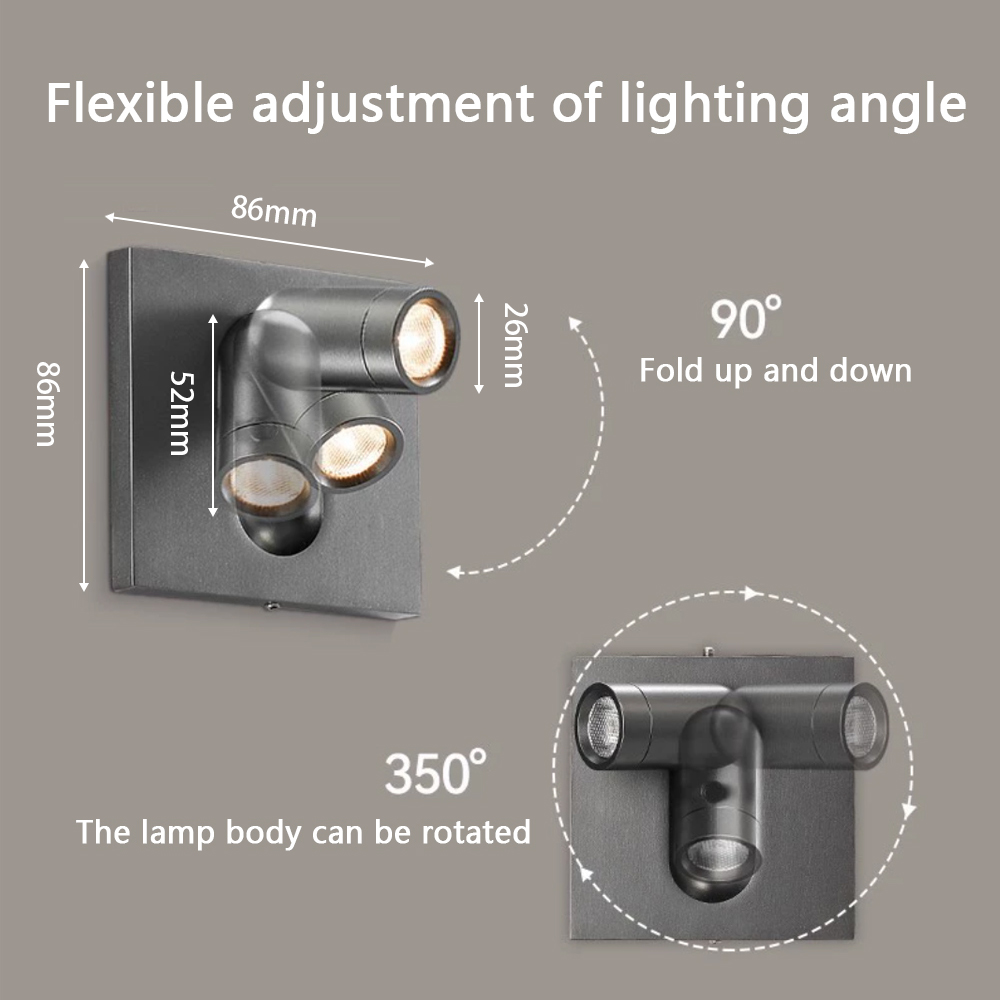 SANDIY 스위치 내장 벽등 매입형 독서등 크롬 침대 - Foyer Lighting Wall Decor 리뷰 및 가격