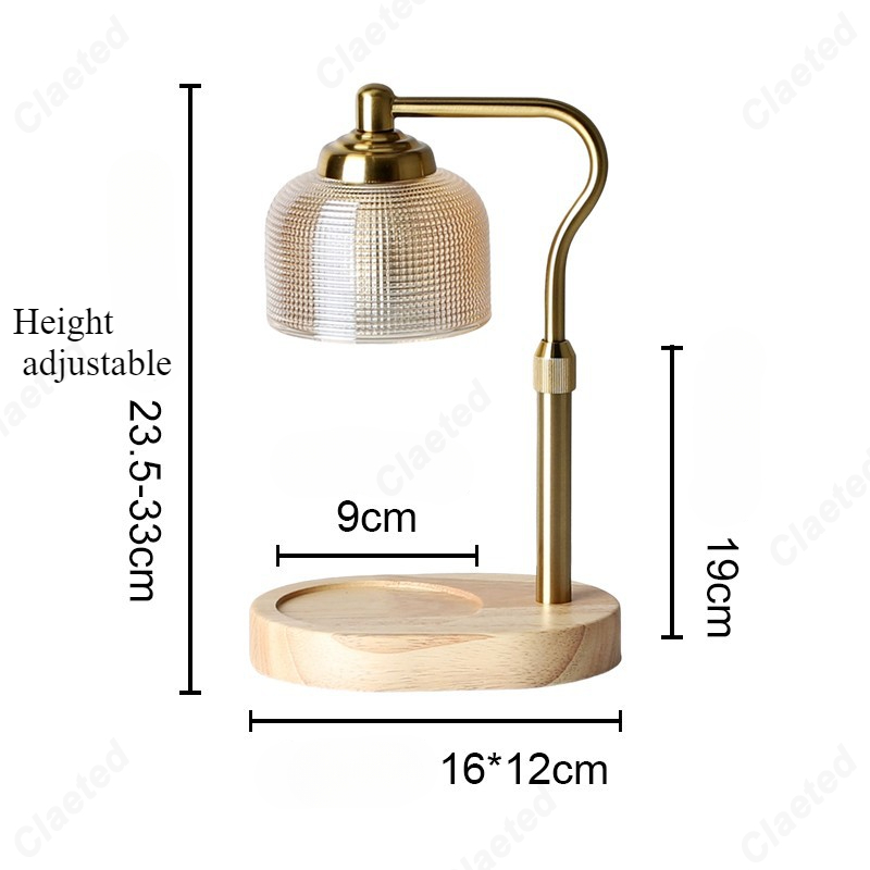 창의적인 아로마 테라피 왁스 녹이는 램프, 높이 조절  - Decor Lighting Fixtures 리뷰 및 가격