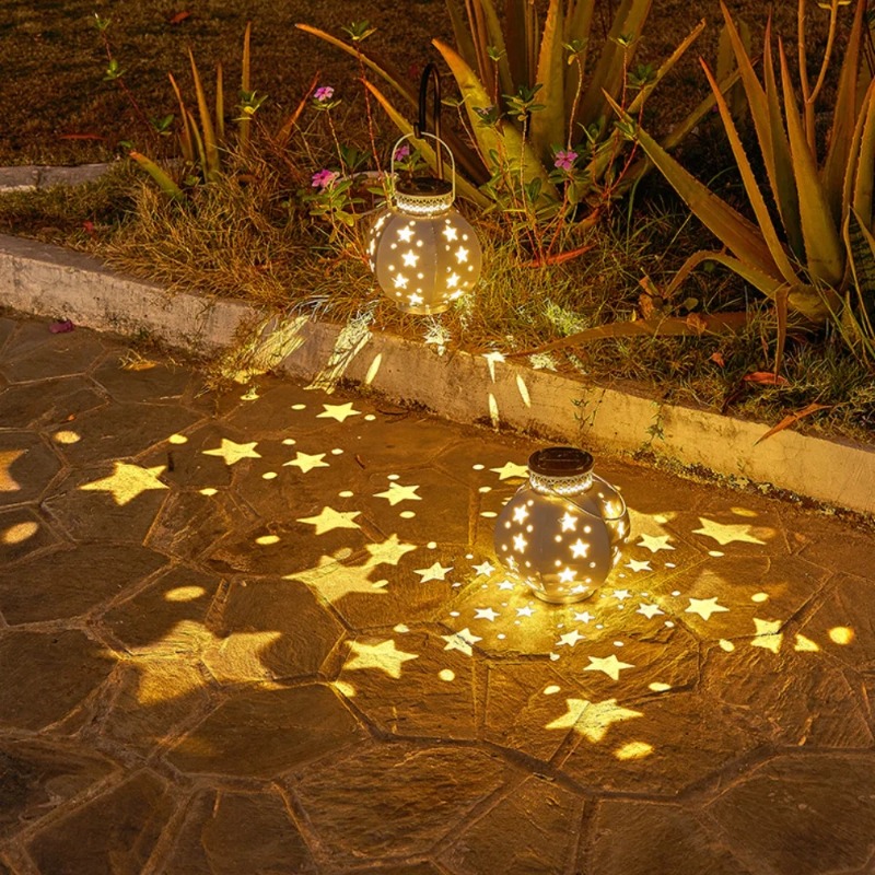 정원 스타 프로젝터 램프 걸이형 태양광 조명 야외 걸이 - Lighting Decor Outdoor 리뷰 및 가격