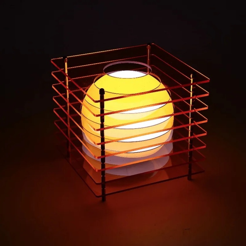 DIY 아크릴 천층 램프 달 램프 데스크탑 장식 서스펜 - Home Lighting And Decor 리뷰 및 가격