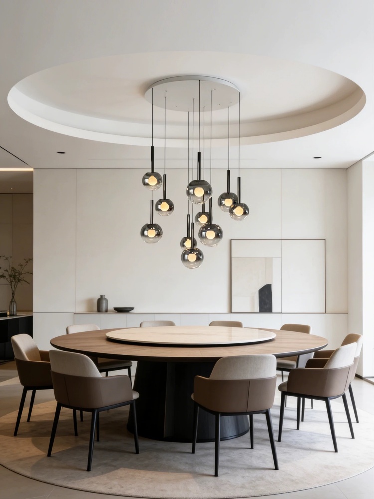 스모크 그레이 그라데이션 유리 LED 펜던트 조명 20 - Decor Lighting Fixtures 리뷰 및 가격