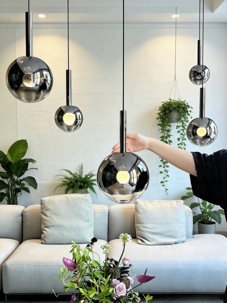 스모크 그레이 그라데이션 유리 LED 펜던트 조명 20 - Decor Lighting Fixtures 리뷰 및 가격
