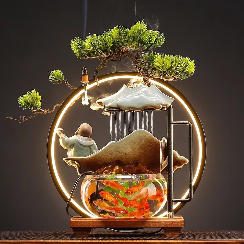 장식용 가정용 세라믹 제품 향로 불상 모양 LED 리턴 - Decor Lighting Returns 리뷰 및 가격