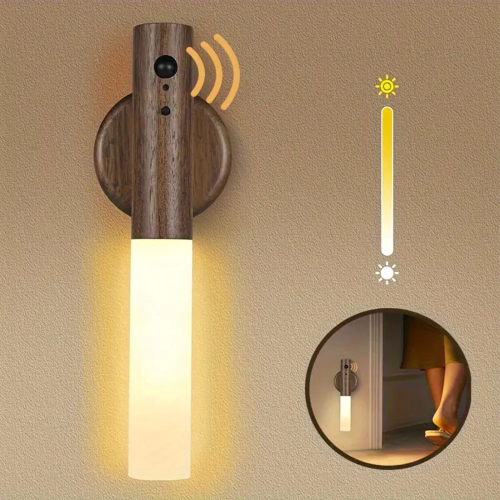 스마트 모션 LED 충전식 자석 벽등 휴대용 센서 야간 - Foyer Lighting Wall Decor 리뷰 및 가격