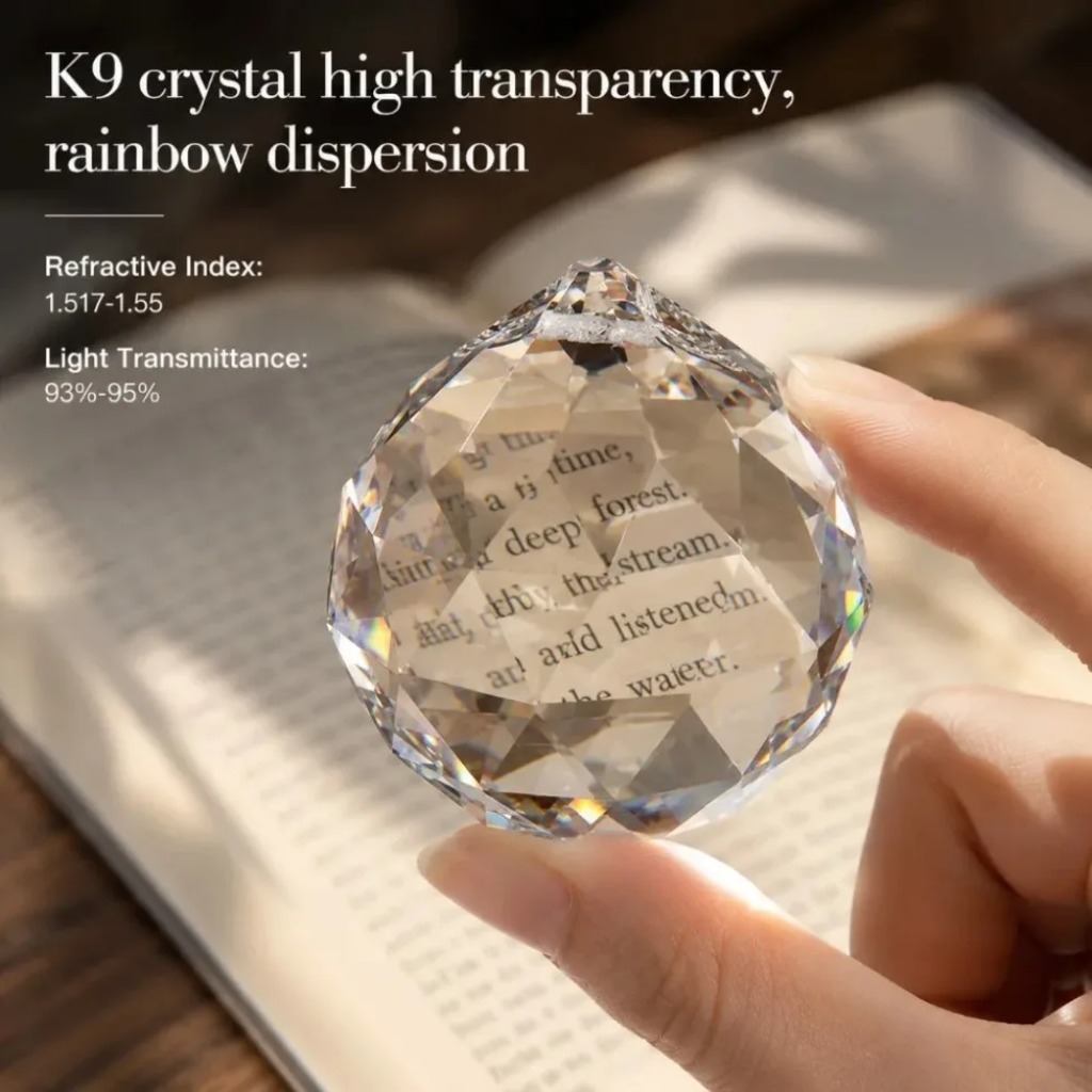 고투명 K9 크리스탈 볼 드롭렛 펜던트 20-60mm  - Decor Lighting Fixtures 리뷰 및 가격