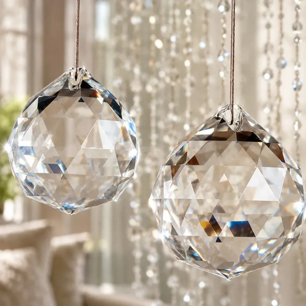 고투명 K9 크리스탈 볼 드롭렛 펜던트 20-60mm  - Decor Lighting Fixtures 리뷰 및 가격