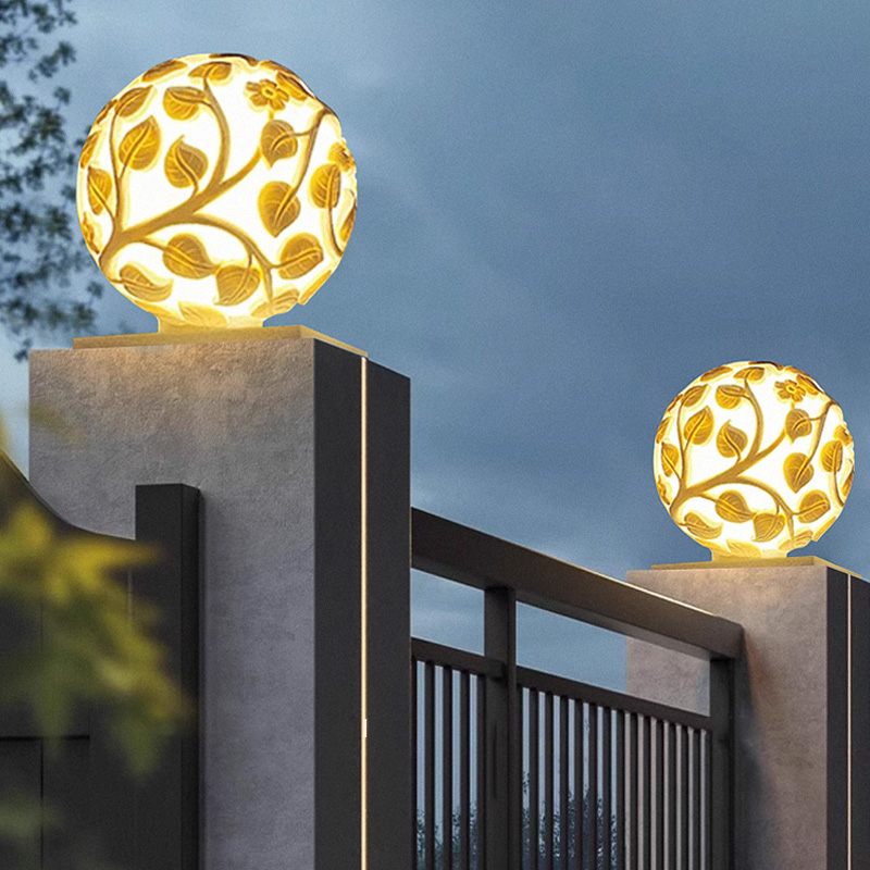 야외 기둥 조명 태양광 LED 기둥 조명 비태양광 조명 - Lighting Decor Outdoor 리뷰 및 가격