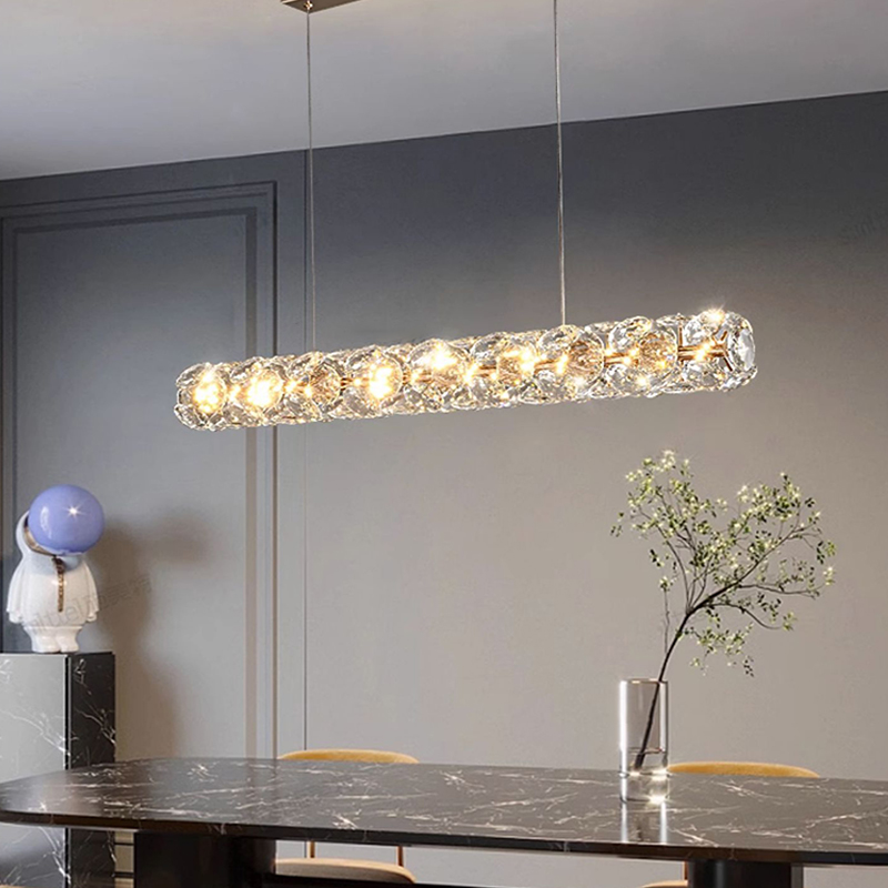 프랑스어 현대 갈랜드 크리스탈 펜던트 조명 럭셔리 홈  - Decor Lighting Fixtures 리뷰 및 가격