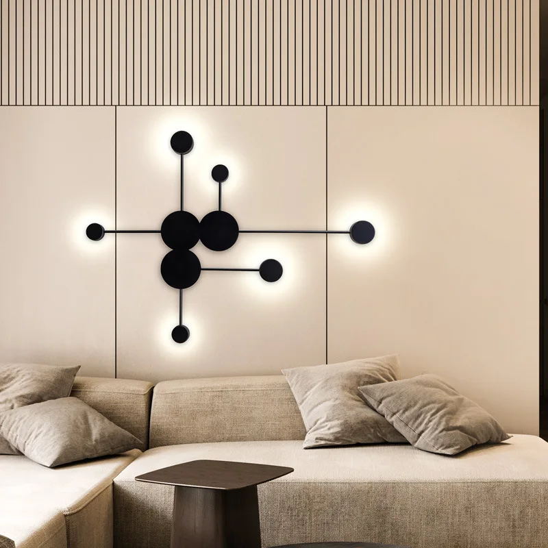 거실용 모던 LED 벽 스콘스 조명, 복도 장식, 시계 - Foyer Lighting Wall Decor 리뷰 및 가격