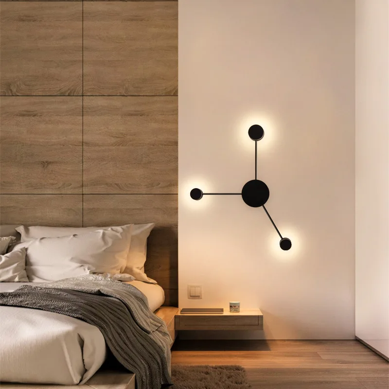 거실용 모던 LED 벽 스콘스 조명, 복도 장식, 시계 - Foyer Lighting Wall Decor 리뷰 및 가격