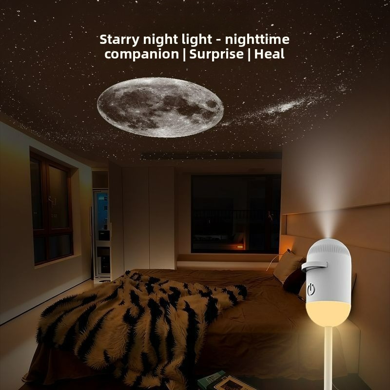 2-in-1 미니 무드 라이트 스타 프로젝터 나이트 램 - Decor Lighting Fixtures 리뷰 및 가격