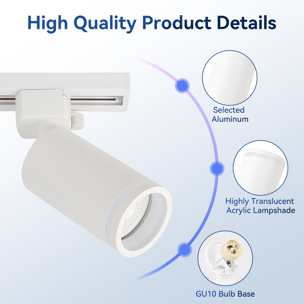 GU10 트랙 라이트 LED 트랙 램프 교체 가능한 전 - Decor Lighting Fixtures 리뷰 및 가격