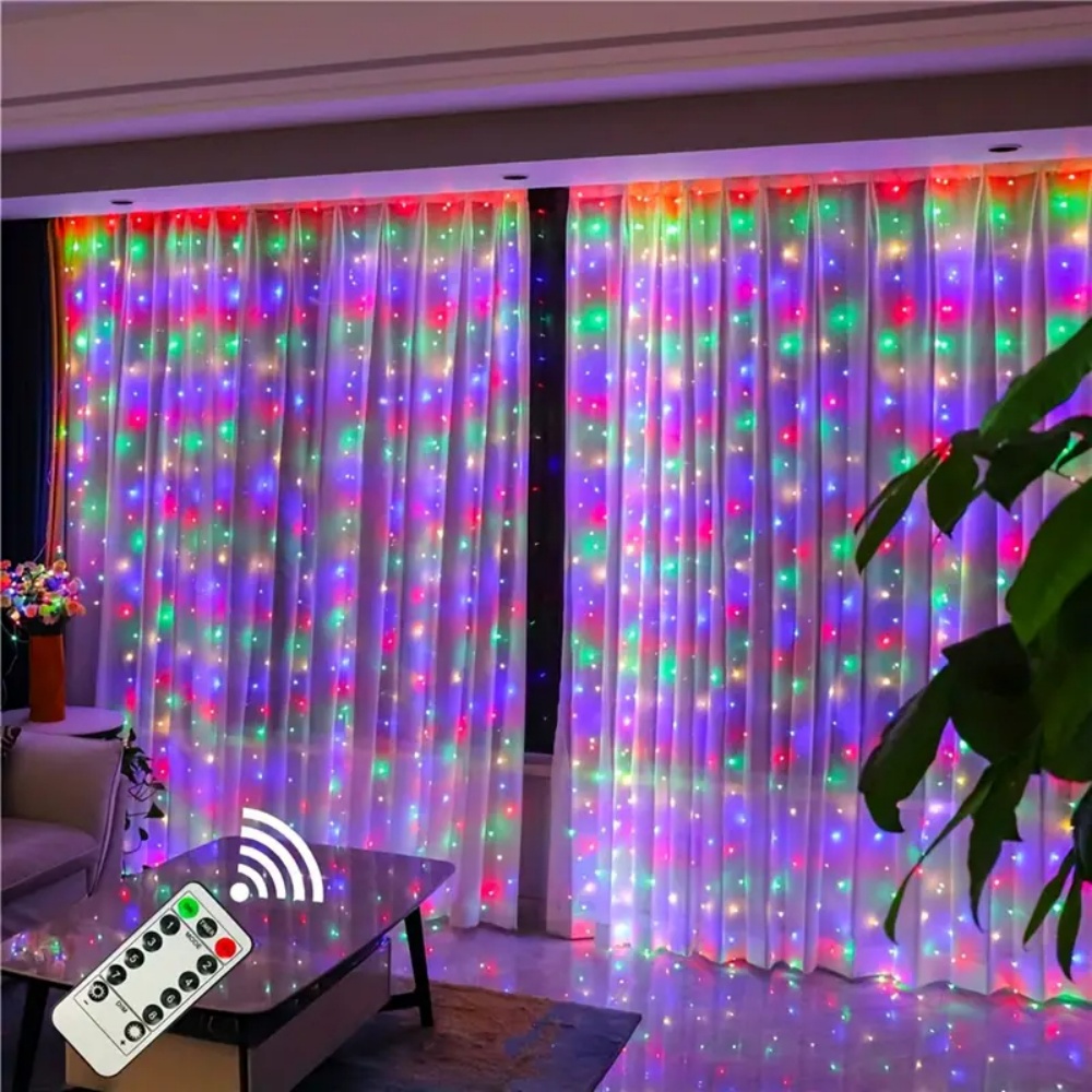 LED 커튼 스트링 조명 가랜드 USB 페스툰 리모컨  - Fairy Light Curtain 리뷰 및 가격