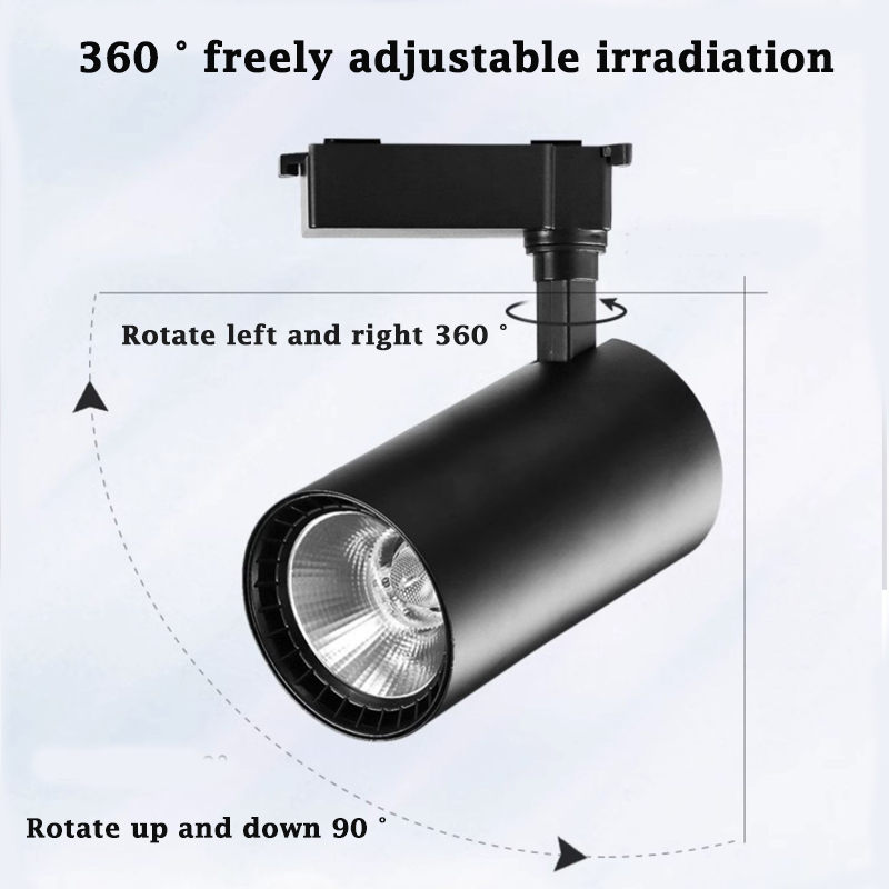 LED 트랙 조명 삼색 레일 트랙 천장 램프 삼색 스팟 - Decor Lighting Fixtures 리뷰 및 가격