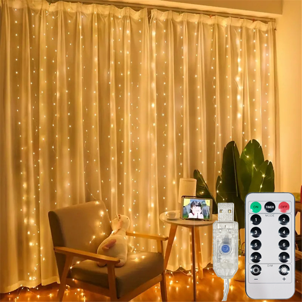 LED 커튼 요정 조명 크리스마스 할로윈 가랜드 램프  - Fairy Light Curtain 리뷰 및 가격