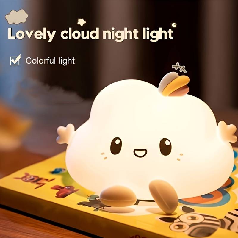 구름 야간 조명, 터치 제어 조광, 충전 및 타이밍,  - Decor Lighting Table Lamps 리뷰 및 가격