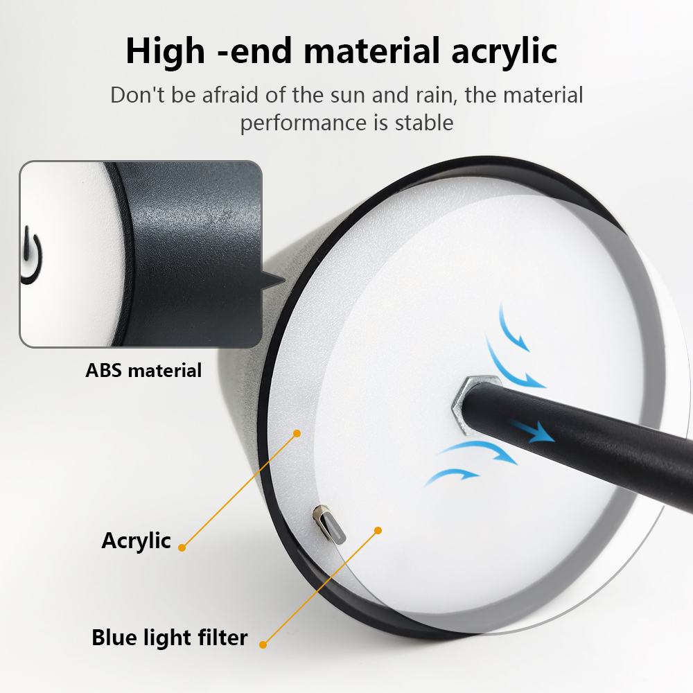 LED 충전식 책상 조명 무선 테이블 램프 무단계 디밍 - Decor Lighting Table Lamps 리뷰 및 가격