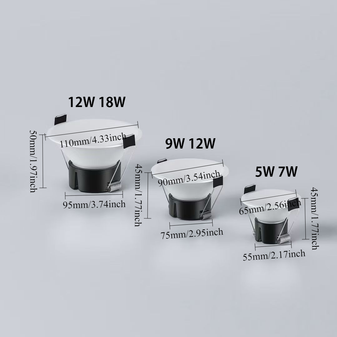 6팩 LED 천장 조명 플러시 마운트 초슬림 원형 램프 - Decor Lighting Fixtures 리뷰 및 가격